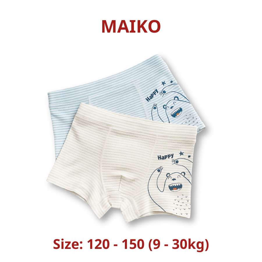 Set 2 sịp đùi bé trai thông hơi