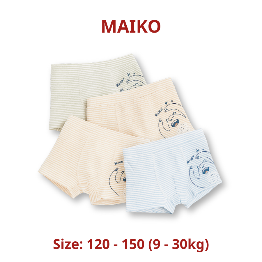 Set 2 sịp đùi bé trai thông hơi