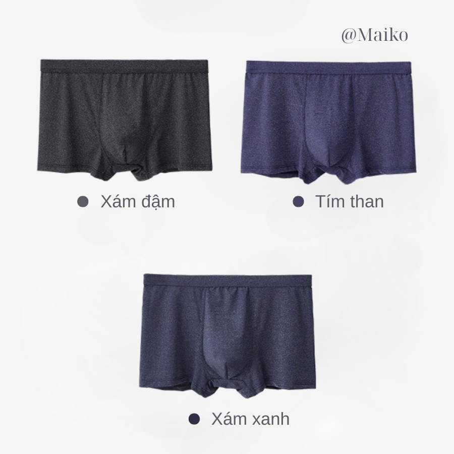 Quần sịp đùi nam trơn thun lạnh cao cấp SDN2012