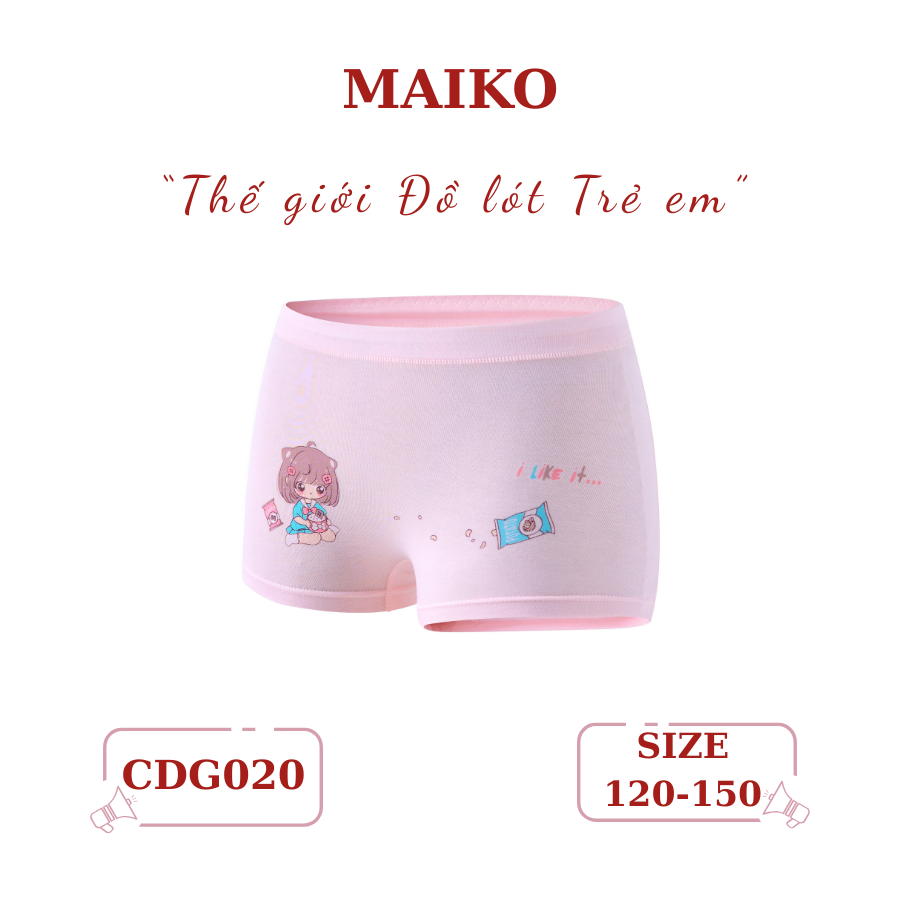 SET 2 quần chip đùi bé gái Modal mềm mịn, thoáng mát CDG020