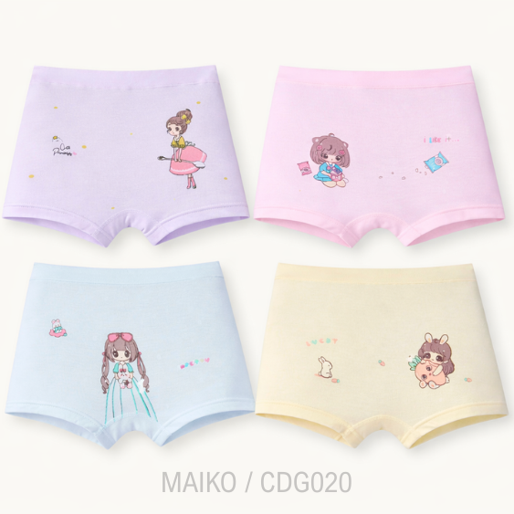 ƯU ĐÃI - COMBO 4 QUẦN CHIP MODAL BÉ GÁI CDG020