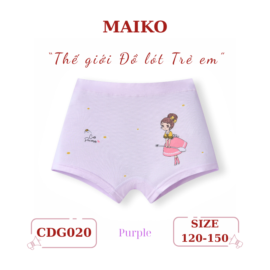 SET 2 quần chip đùi bé gái Modal mềm mịn, thoáng mát CDG020
