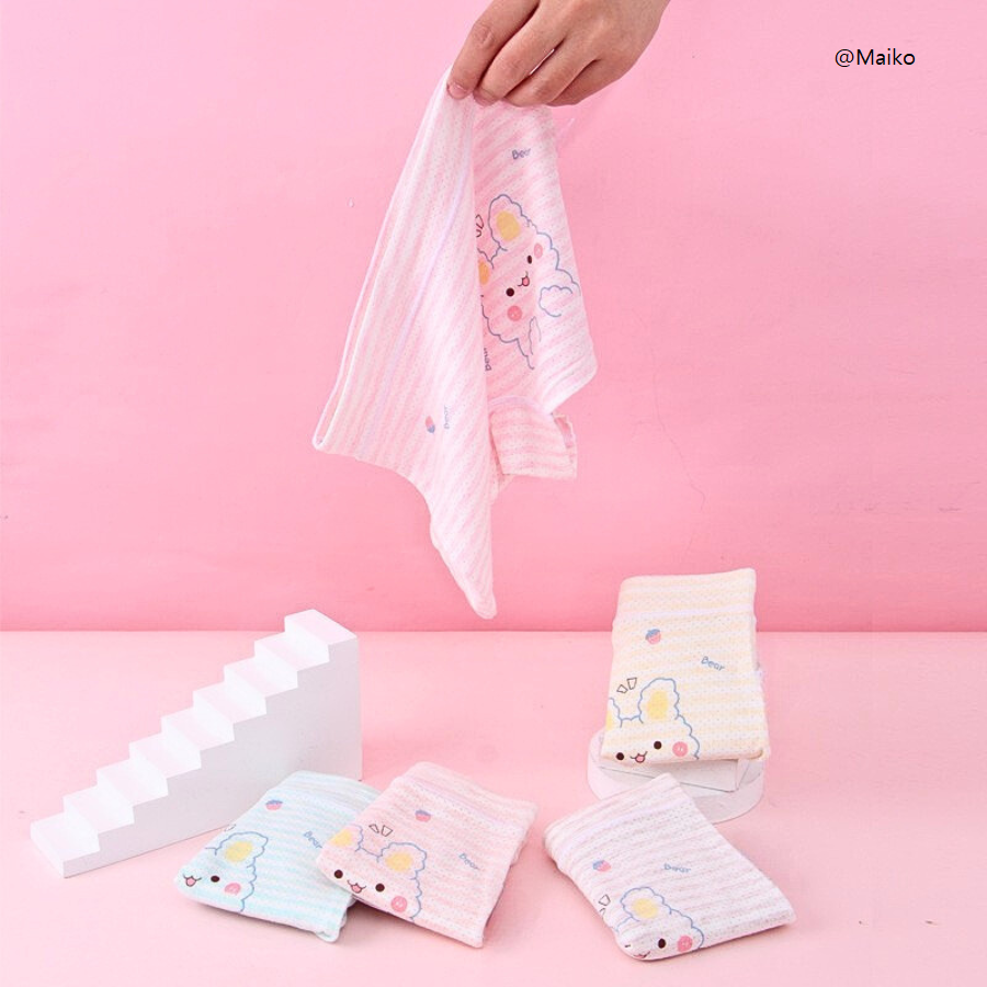 ƯU ĐÃI - COMBO 4 QUẦN CHIP THÔNG HƠI BÉ GÁI CDG023 (3-11 TUỔI)