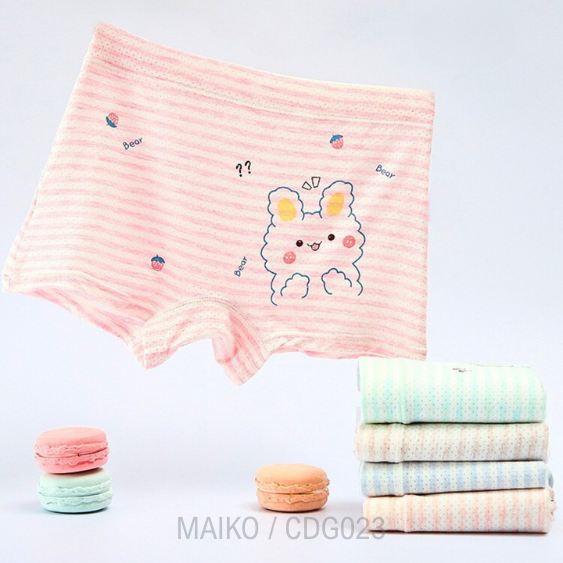 ƯU ĐÃI - COMBO 4 QUẦN CHIP THÔNG HƠI BÉ GÁI CDG023 (3-11 TUỔI)