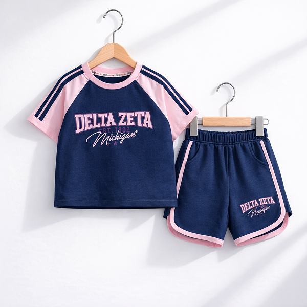 BỘ CỘC TAY COTTON BÉ GÁI DELTA ZETA 8-12 TUỔI