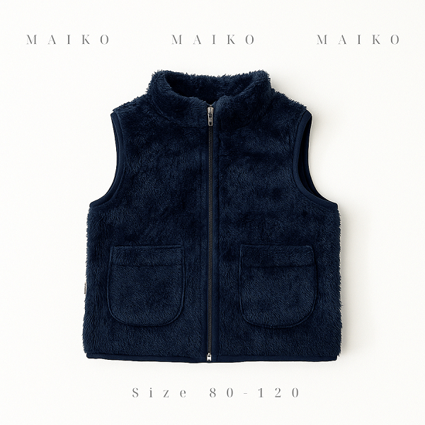 Áo Gile lông Bé trai/Bé gái 1 - 5 Tuổi