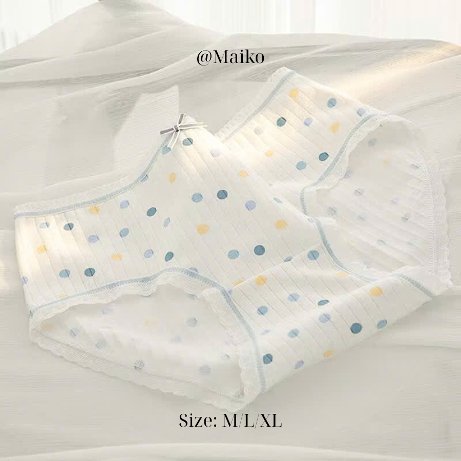 [ƯU ĐÃI] Quần lót teen cotton họa tiết nhí thấm hút mồ hôi A2426