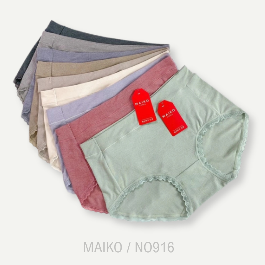 QUẦN LÓT NỮ COTTON SỢI TRE VIỀN REN FREESIZE 48-65kg