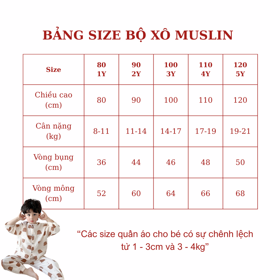 Bộ xô dài tay Hàn quốc cho Bé trai 1 - 5 tuổi