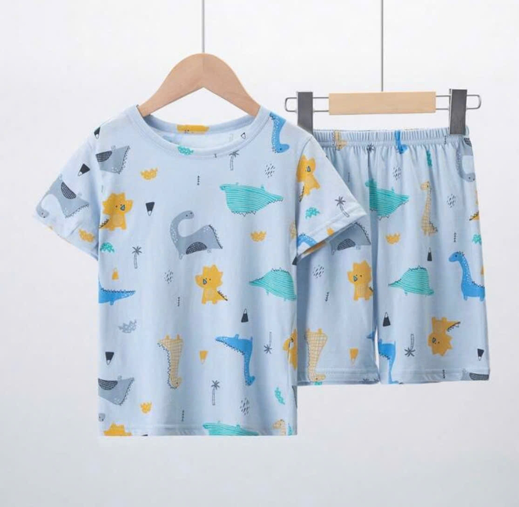 BỘ CỘC TAY COTTON 4 CHIỀU IN TRÀN BÉ TRAI 4-14 TUỔI