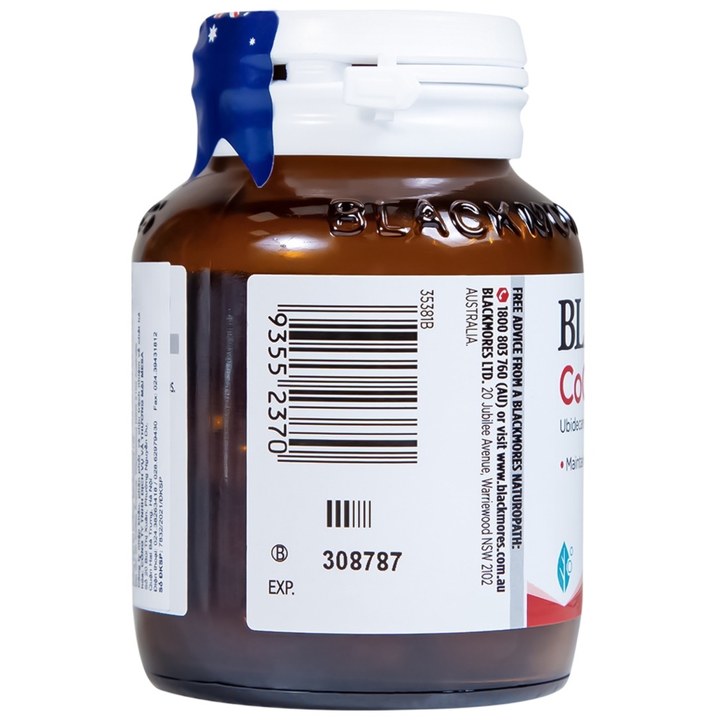 Viên uống giúp duy trì sức khỏe tim Blackmores CoQ10 150mg (30 viên)