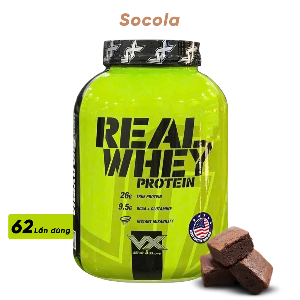 VitaXtrong, Real Whey 5Lbs, Whey Protein Blend
