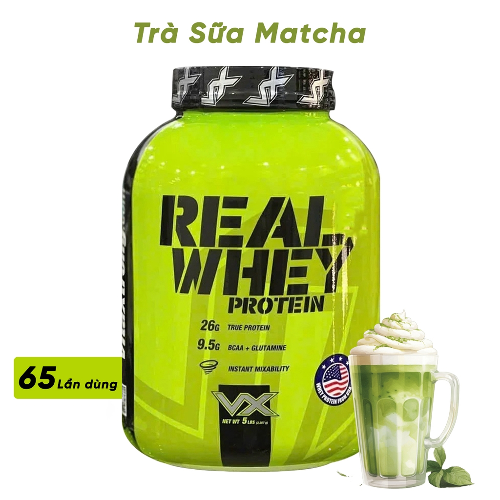 VitaXtrong, Real Whey 5Lbs, Whey Protein Blend