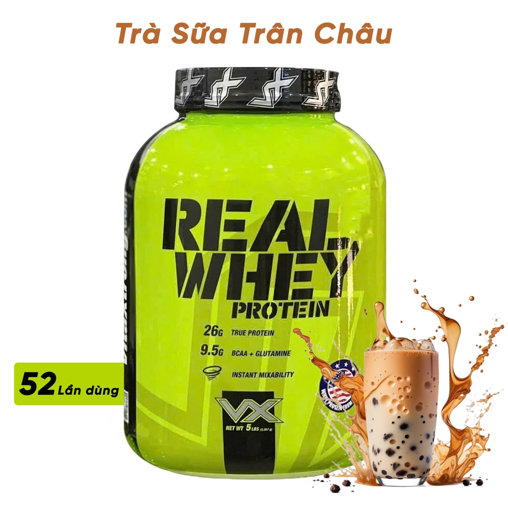 VitaXtrong, Real Whey 5Lbs, Whey Protein Blend