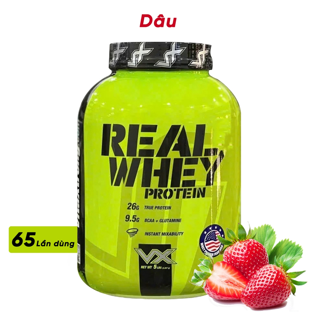 VitaXtrong, Real Whey 5Lbs, Whey Protein Blend