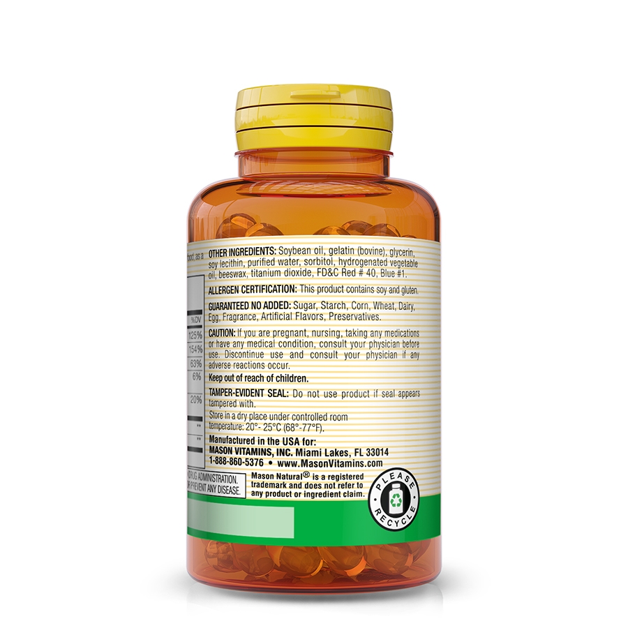 Viên uống bổ sung Vitamin B hoàn chỉnh, Mason Natural B-Complex, 100 viên