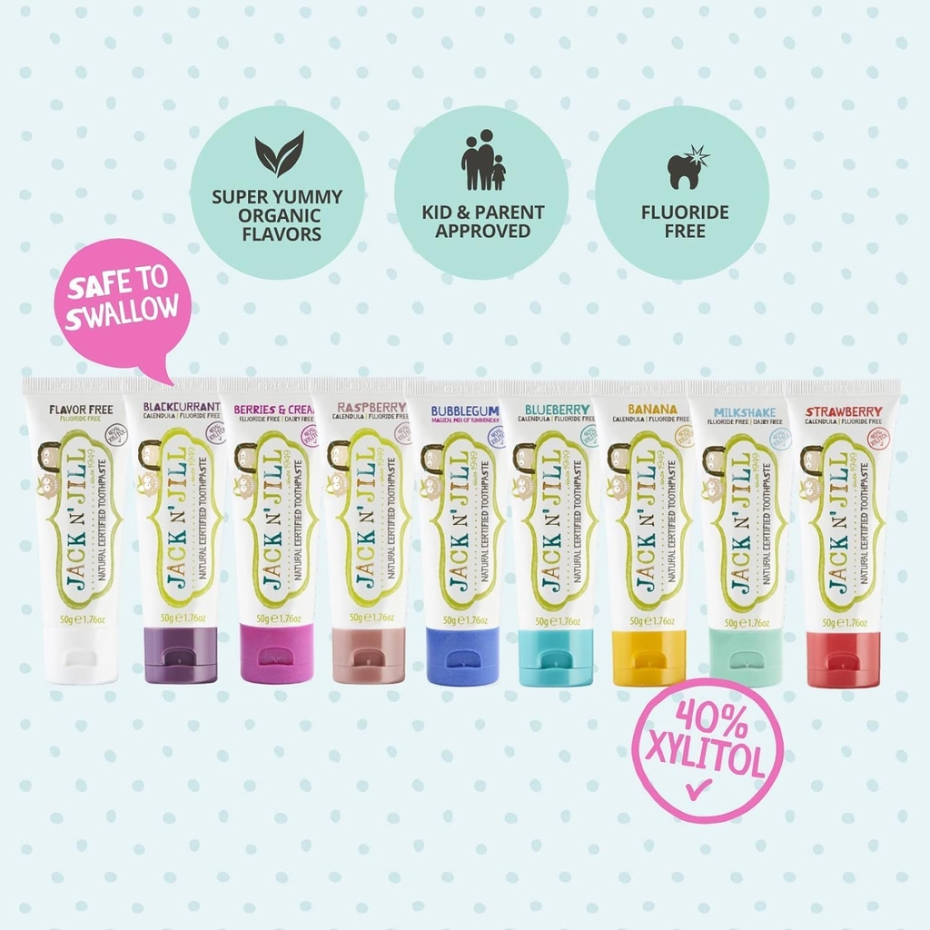 Kem đánh răng - Jack N Jill Natural Toothpaste