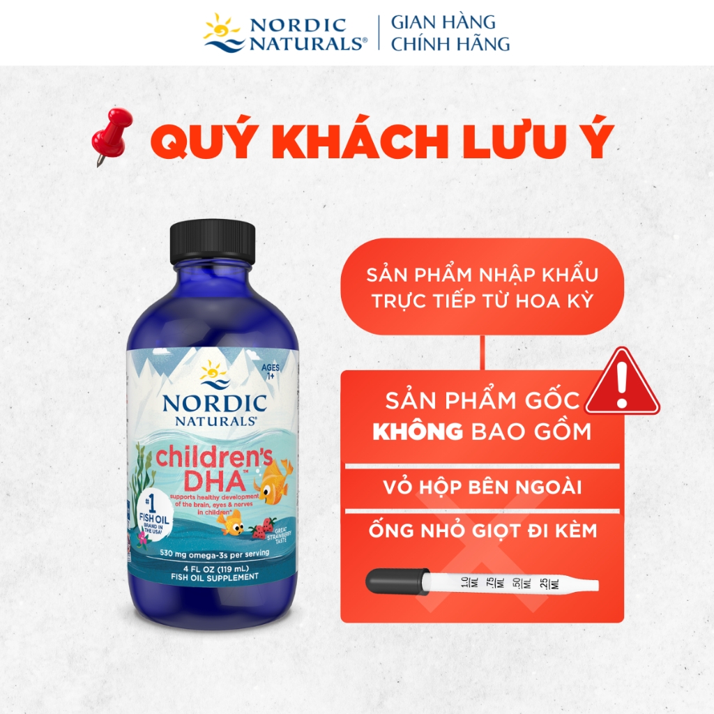 Nordic Naturals Children's DHA 119ml