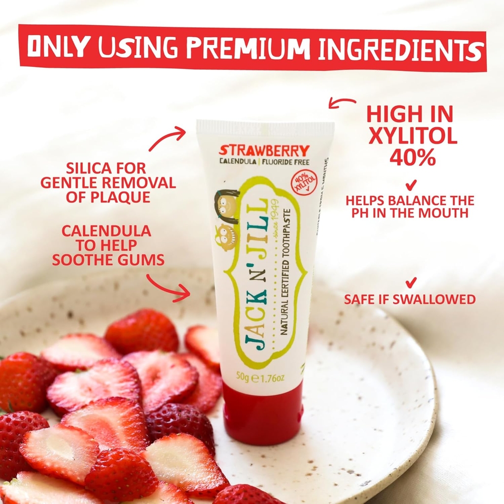 Kem đánh răng - Jack N Jill Natural Toothpaste