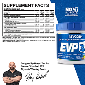 Evogen EVP-3D Stim-free (40 Servings)