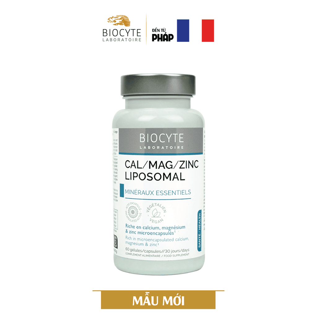 Biocyte CAL/MAG/ZINC LIPOSOMAL (60 Viên)