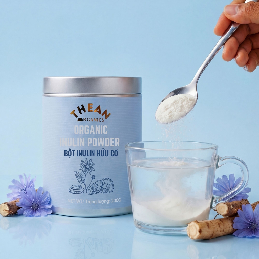 Bột inulin hữu cơ 200g/Hộp