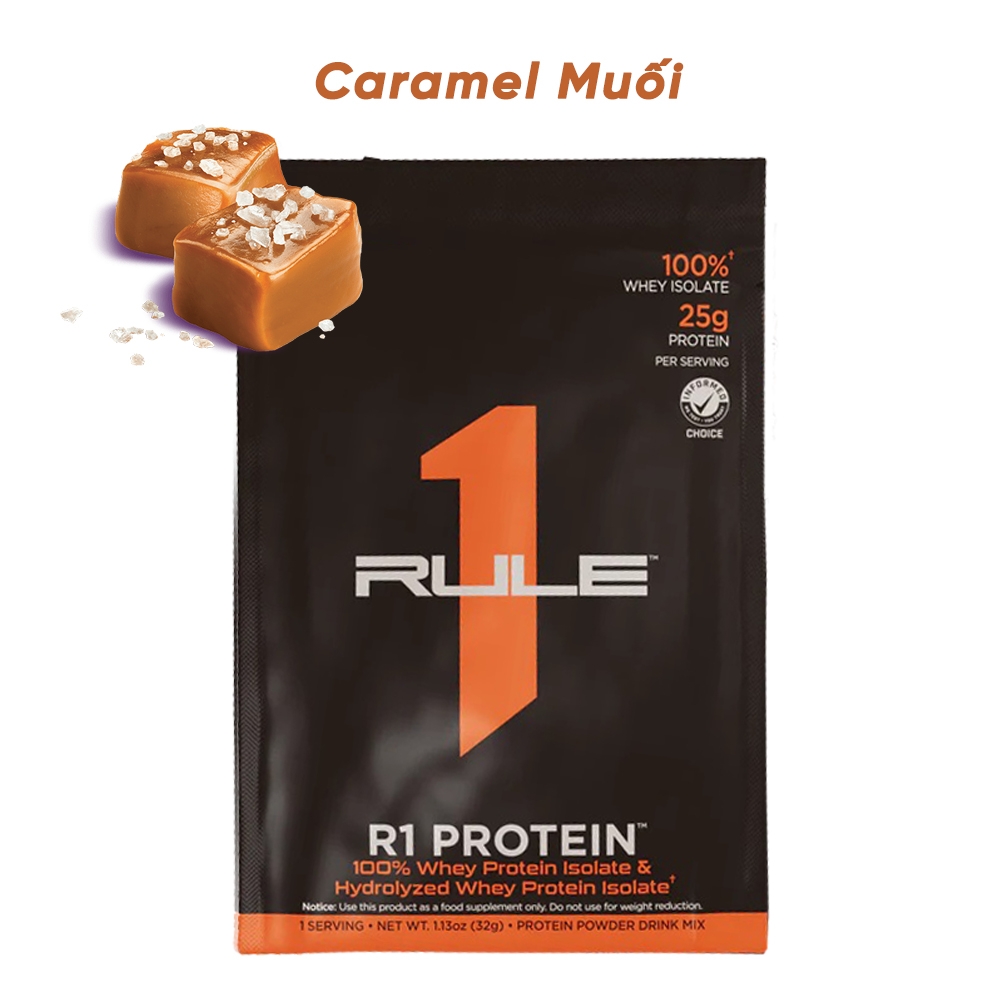 R1 Whey Protein Sample 32g (1 Lần Dùng)