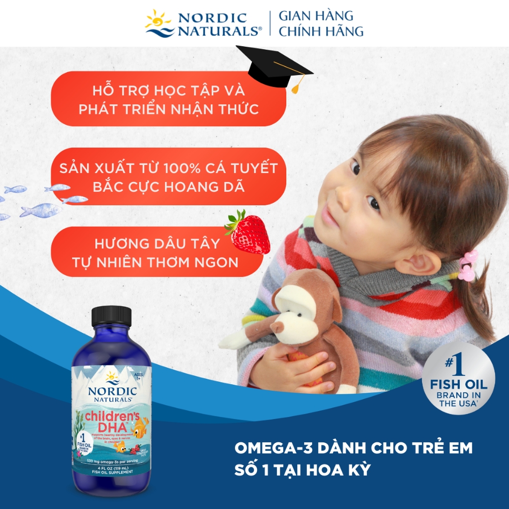 Nordic Naturals Children's DHA 119ml