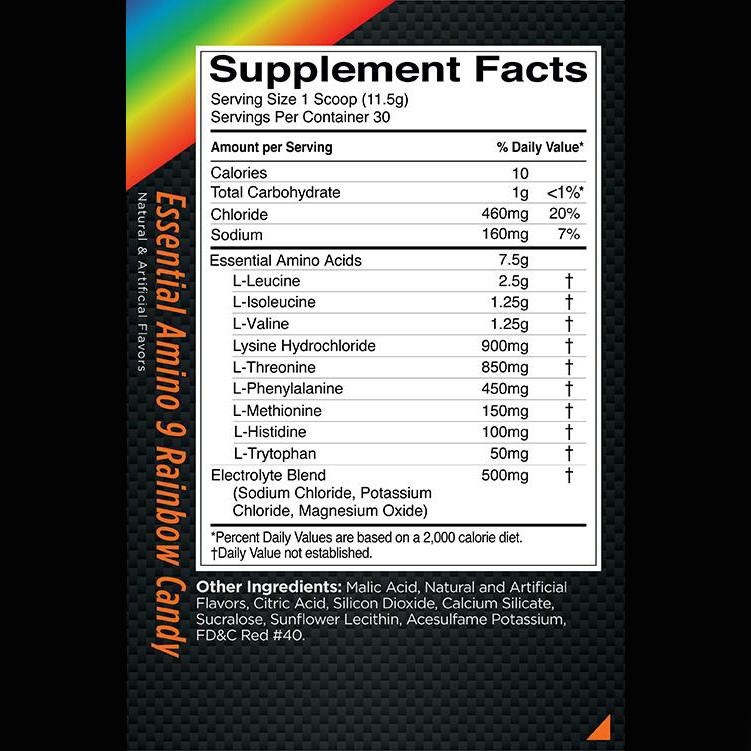 Rule 1 Essential Amino 9