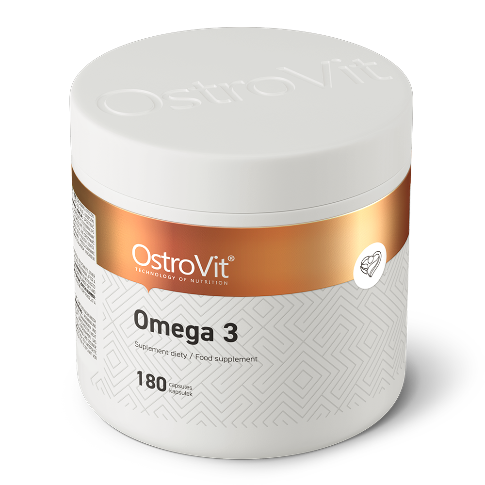 Viên Dầu Cá OstroVit Omega 3 (180 viên)