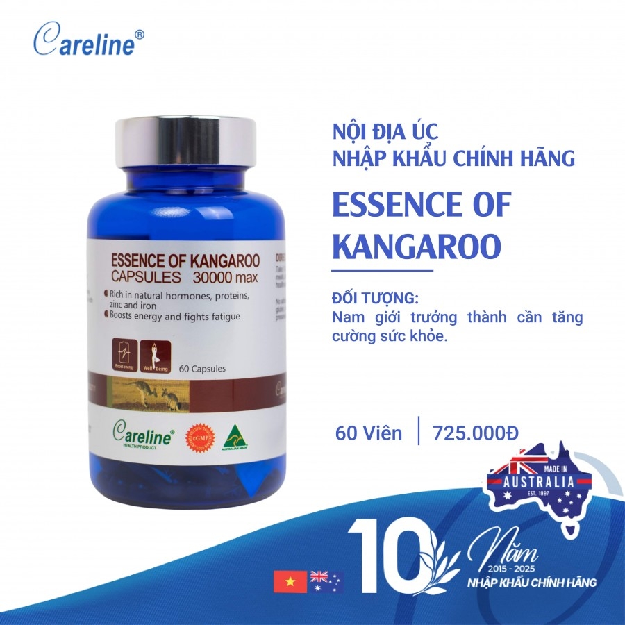 Viên Uống Sức Khỏe Nam Giới Essence Of Kangaroo (60 Viên)