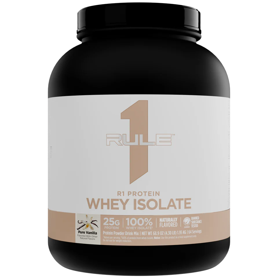 Naturally Flavored R1 Protein Whey Isolate, 60 Servings