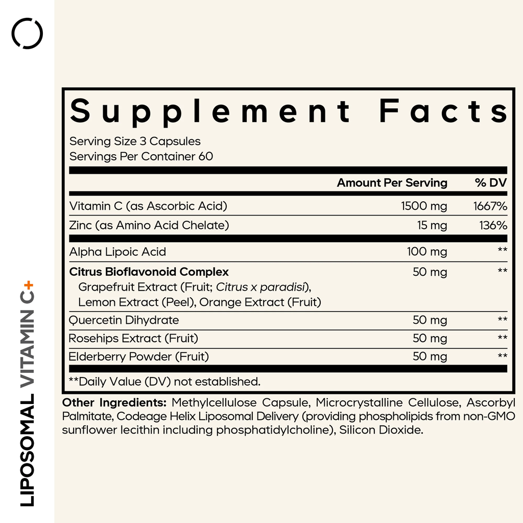 Liposomal Vitamin C 180 Viên