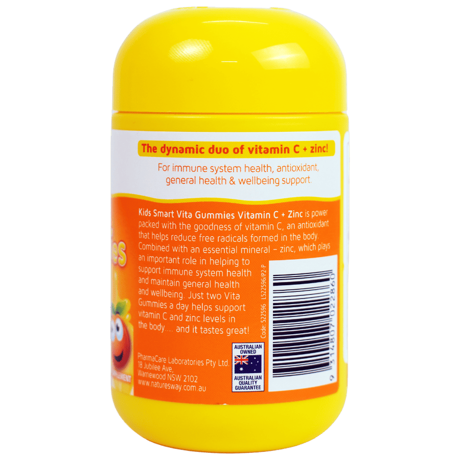 Nature's Way Vita Gummies Vitamin C+ Zn 60 viên