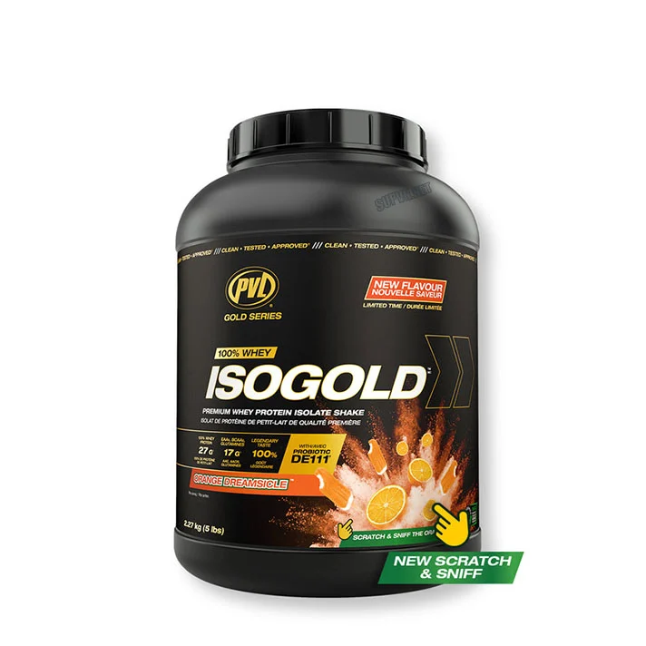 PVL ISO GOLD 5Lbs, Whey Protein Isolate