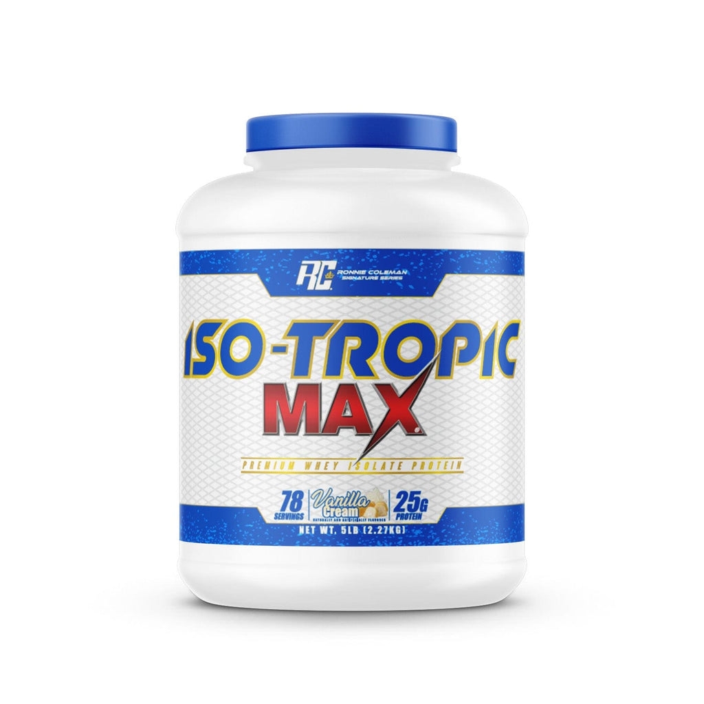 Ronnie Coleman Iso Tropic Max 5Lbs, 100% Whey Protein Isolate