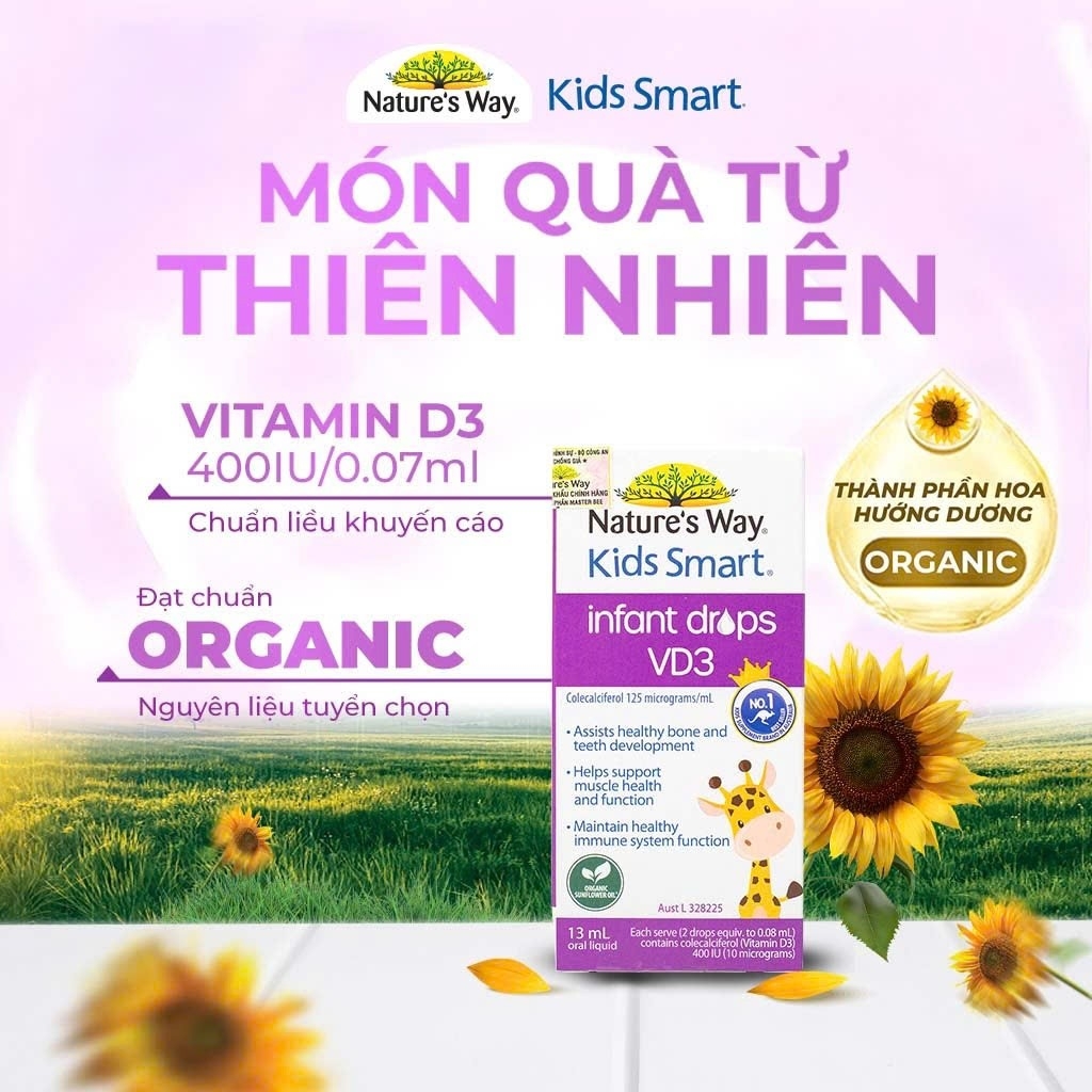 Nature’s Way Kids Smart Infant Drops VD3