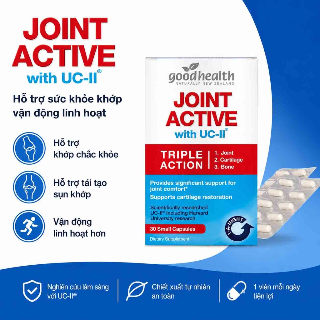Viên Hỗ Trợ Sụn Khớp JOINT ACTIVE UC-II