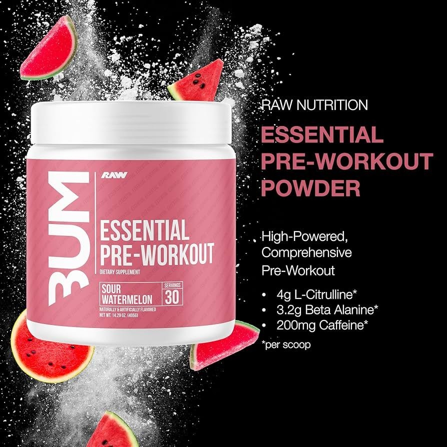 RAW CBUM Essential Pre Workout (30 Lần Dùng)