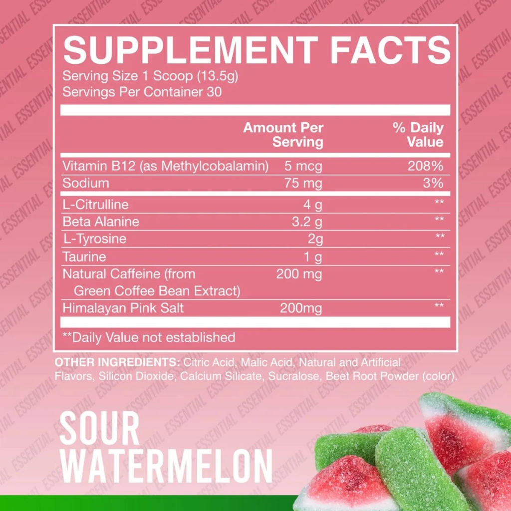 RAW CBUM Essential Pre Workout (30 Lần Dùng)