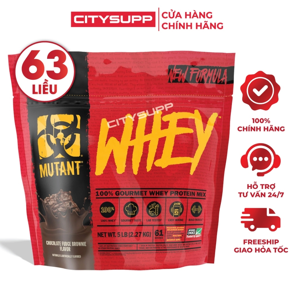 Thực phẩm bổ sung Mutant Whey 2.27KG
