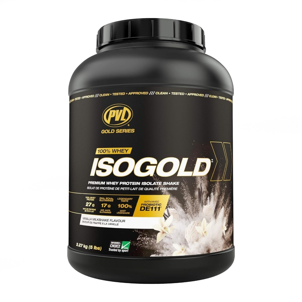 PVL ISO GOLD 5Lbs, Whey Protein Isolate