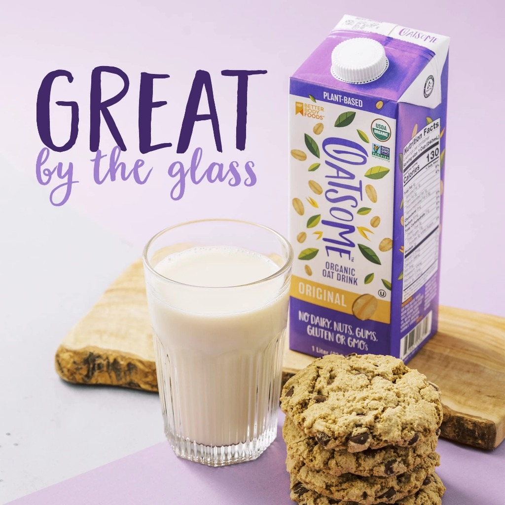 Sữa yến mạch hữu cơ Oatsome 1 lít