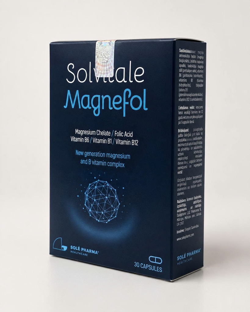 Thực phẩm bảo vệ sức khoẻ: Solvitale Magnefol