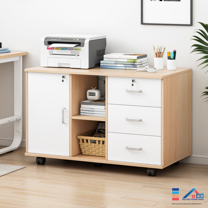 Thêm một chiếc tủ phụ melamine vân gỗ vào phòng khách, phòng làm việc hay phòng ngủ của bạn và tận hưởng không gian tiện nghi và sang trọng với thiết kế đẹp mắt.