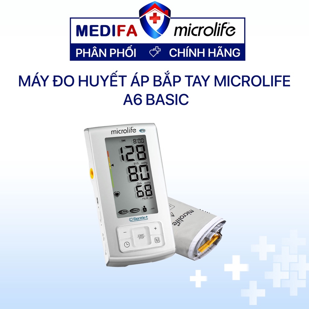 Máy đo huyết áp bắp tay Microlife A6 Basic