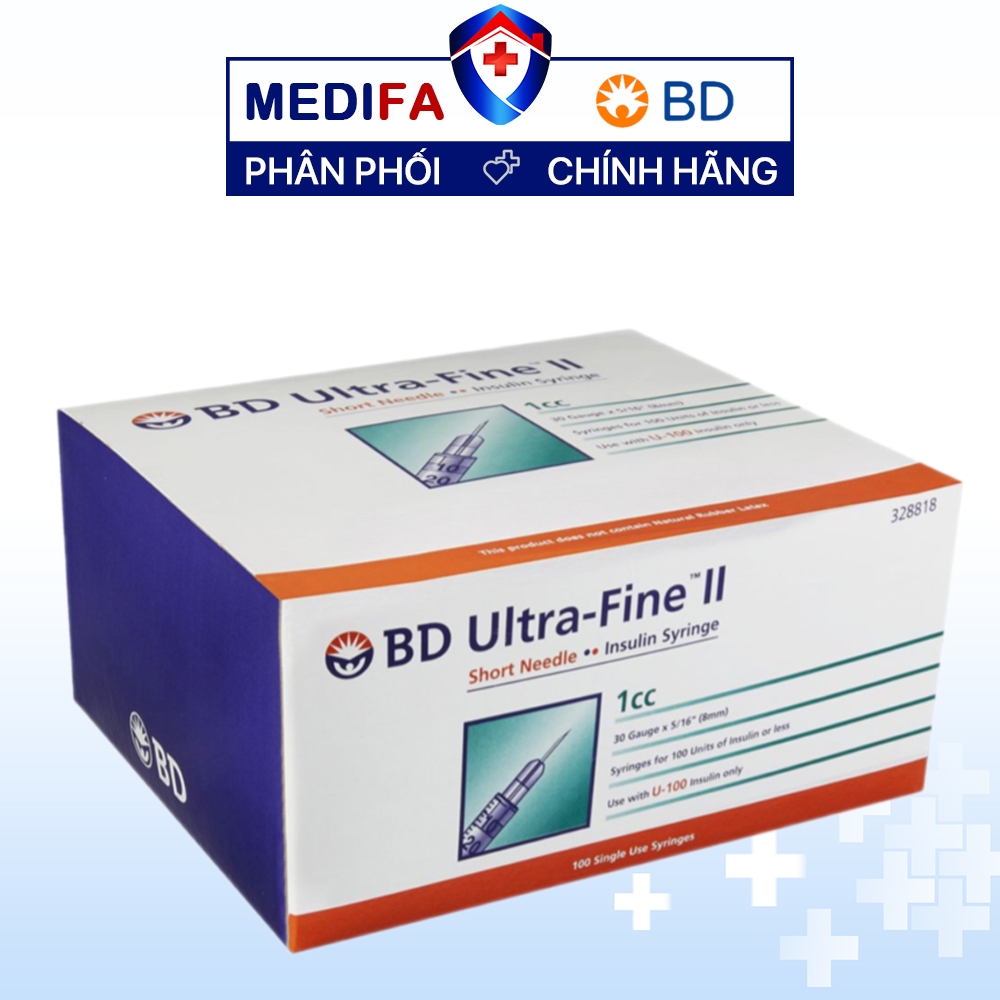 Bơm tiêm tiểu đường BD Ultra-Fine II 1mL
