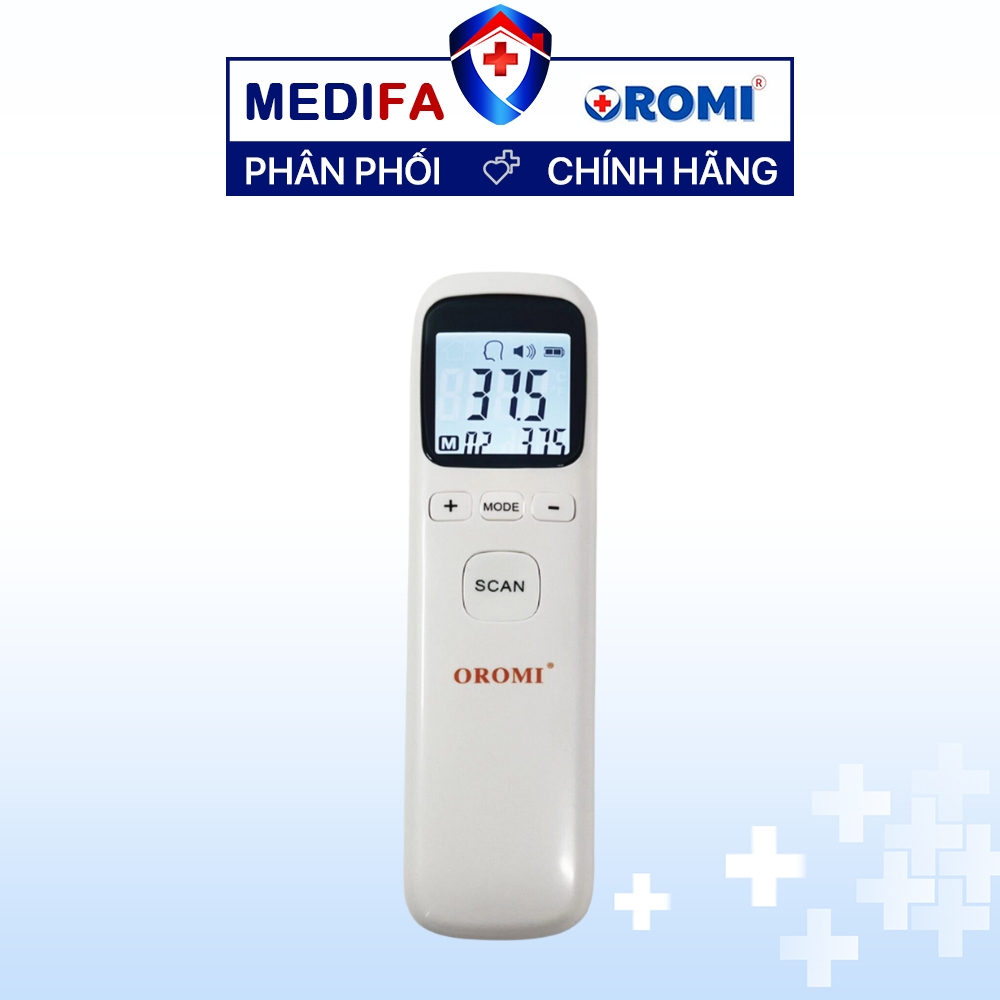 Nhiệt kế điện tử hồng ngoại Oromi CK-T1502