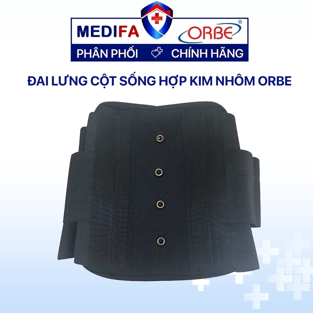 Đai lưng cột sống hợp kim nhôm Orbe