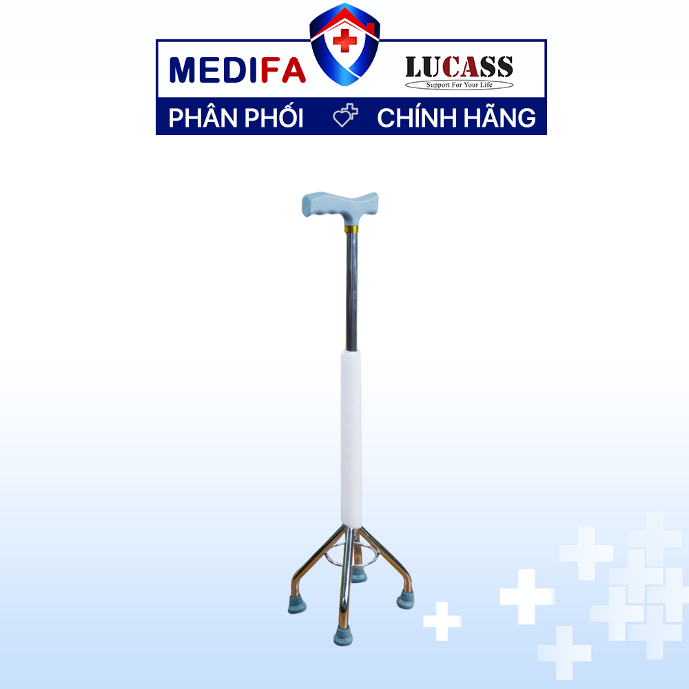 Gậy batoong 4 chân Lucass B-932 hoặc Oromi AGST0019 hoặc oromi C06